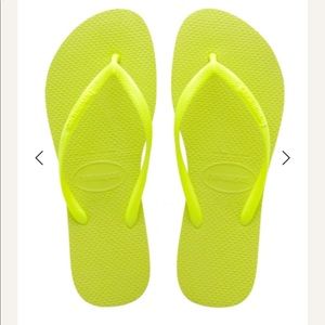 Havaianas Slim Flip Flops European Size 39-40 Us Size 7/8